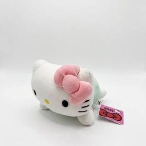 Hello Kitty Plush Mint Green Pink Bow